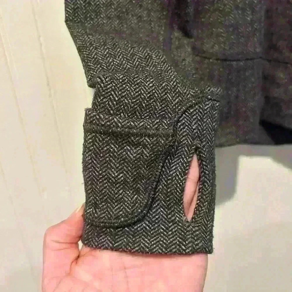 Lululemon think fast herringbone pullover 1/4 zip top sz 4. Athletic athleisure - Picture 5 of 12